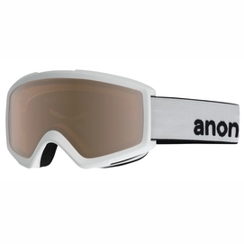 Masque de Ski Anon Men Helix 2.0 White / Silver Amber