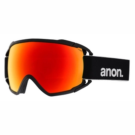 Masque de Ski Anon Men Circuit Black / Sonar Red