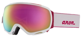 Masque de Ski Anon Women Tempest White / Sonar Pink