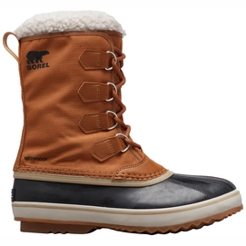 Snow Boots Sorel Men 1964 Pac Nylon Camel Brown Black-Shoe Size 42.5