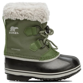 Schneestiefel Sorel Children Yoot Pac Nylon Hiker Green Kinder-Schuhgröße 31