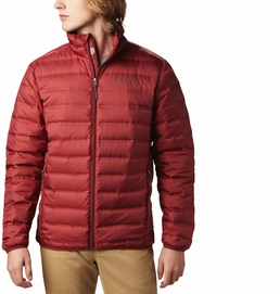 Jas Columbia Men Lake 22 Down Red Jasper