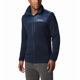 Gilet Columbia Men Canyon Point Sweater Fleece Full Zip Collegiate Navy