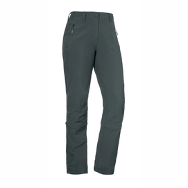 Pantalon convertible Schöffel Women Pants Regular Engadin Zip Off Charcoal