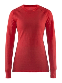 Skipully Craft Nordic Wool Crew Neck Women Poppy