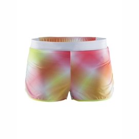 Sportbroek Craft Focus 2.0 Race Shorts Women White P Faded Multi