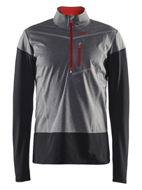 Skipully Craft Pace Wind Jersey Men Dark Grey Melange Bolt