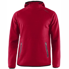 Trui Craft Men Emotion Hood Sweatshirt Bright Red