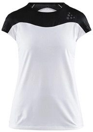 Sportshirt Craft Women Shade SS Tee White Asphalt
