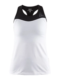 Sportshirt Craft Women Shade Singlet White Black