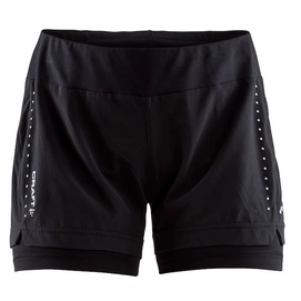Sportbroek Craft Women Essential 2 In 1 Shorts Black