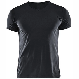 T-Shirt Craft Essential Vn SS Black Herren-S