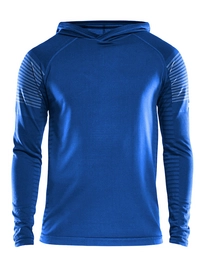Trui Craft Men Core Block Hood True Blue Platinum
