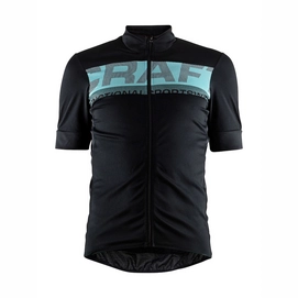 Fahrradshirt Craft Reel Jersey Black Heal Herren