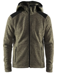 Vest Craft Men Noble Hood Jacket Dark Forest Melange
