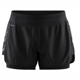 Short de Sport Craft Women Charge 2 In 1 Shorts Black