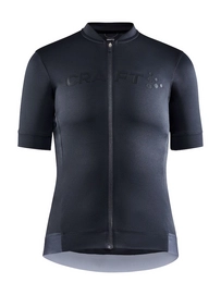 Fietsshirt Craft Women Essence Jersey W Asphalt Black