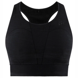 Sports Bra Craft Women Fuseknit Mid Impact Black