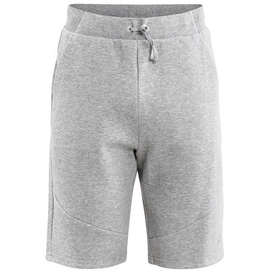 Sportbroek Craft Men District Sweat Shorts Grey Melange-XL