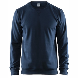 Trui Craft Men Leisure Crewneck Dark Navy