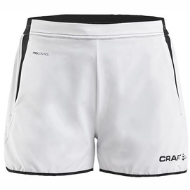 Tennishosen Craft Pro Control Impact Shorts W White Black Damen-XXL