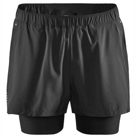 Sporthose Craft ADV Essence 2-In-1 Stretch Shorts M Black Herren