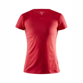 T-Shirt de Sport Craft Women ADV Essence SS Slim Tee W Bright Red