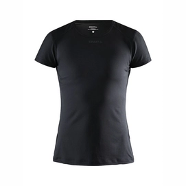 T-Shirt de Sport Craft Women ADV Essence SS Slim Tee W Black-L