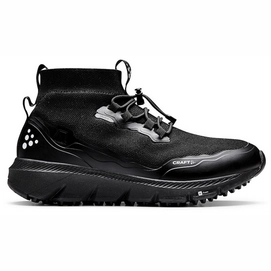 Trailrunning-Schuh Craft Nordic Fuseknit Hydro Mid Black Black Damen-Schuhgröße 38