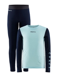 Baselayerset Craft Junior Core Warm Blaze Area