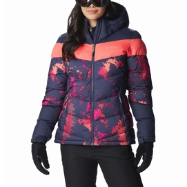 Skijacke Women Columbia Abbott Peak Insulated Jacket Nocturnal Lookup Nocturnal Neon Sun