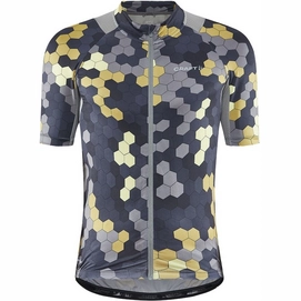 Fietsshirt Craft Men Adv Endurance Graphic Jersey Multi-Giallo-XL