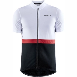 Fietsshirt Craft Men Core Endurance Jersey White/Black-XXXL