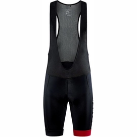 Fietsbroek Craft Men Core Endurance Bib Shorts Black/Bright Red-S