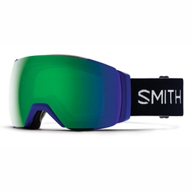 Skibril Smith IO Mag XL Klein Blue / ChromaPop Sun Green Mirror