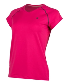 Tennisshirt K Swiss Hypercourt Express Tee Pink Yarrow Damen
