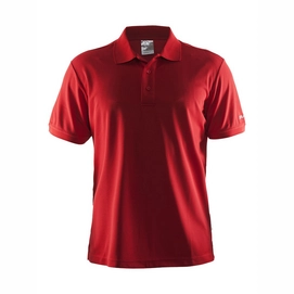 Polo Shirt Craft Classic Pique Men Bright Red-S