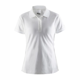 Polo Shirt Craft Classic Pique Women White-XL