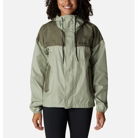 Jacke Columbia Flash Challenger Windbreaker Women Safari Stone