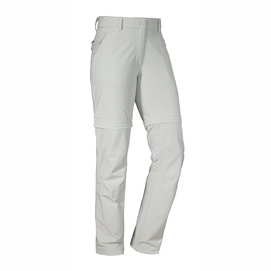 Pantalon Convertible Schöffel Women Pants Regular Ascona Zip Off Gray Violet-Taille 34