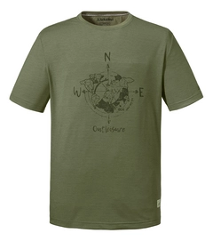 T-Shirt Schöffel Mens Perth1 Loden Green