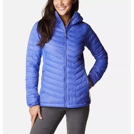 Jacket Columbia Women Powder Pass Hooded Purple Lotus
