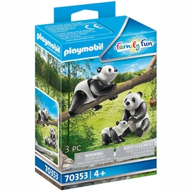 Playmobil Family Fun Pandas Avec Bébé 70353