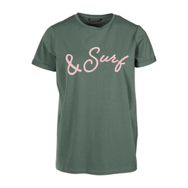 T-Shirt Brunotti Women Oulinas-Print Vintage Green