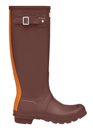 Regenlaars Hunter Original Wellington Stripe Tall Umber Iron Oxide