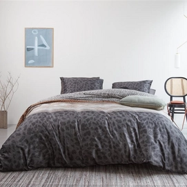 Bettwäsche Beddinghouse Feis Anthracite Baumwolle