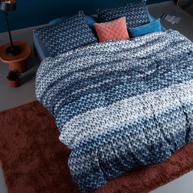 Dekbedovertrek Beddinghouse Paola Blue Flanel