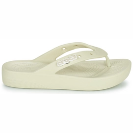 Slipper Crocs Classic Platform Flip Bone Damen-Schuhgröße 36 - 37