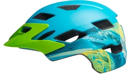 Fietshelm Bell Sidetrack Youth Matte Blue Bright Green