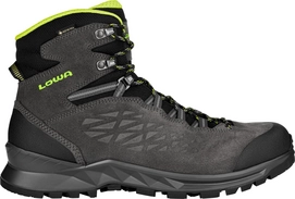 Wandelschoen Lowa Men Explorer II GTX Mid Wide Anthracite Lime